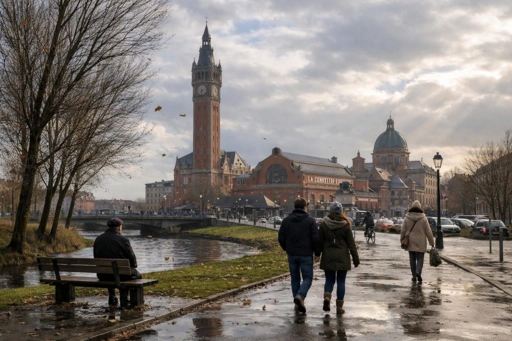 découvrez les prévisions météo pour roubaix et ses environs le dimanche 15 février 2026. températures, conditions atmosphériques et conseils pour organiser votre journée en toute sérénité.