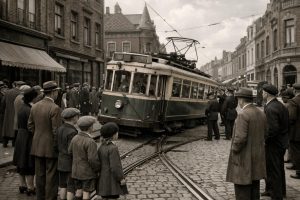 découvrez l'histoire étonnante de roubaix avec l'incident spectaculaire du mongy déraillé en plein centre-ville, un miracle où aucune victime n'a été à déplorer.