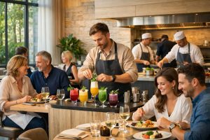 découvrez 'symphonie de saveurs' à roubaix, un restaurant innovant proposant une expérience culinaire unique entièrement sans alcool.