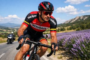 découvrez comment arnaud tendon explique que le vélo van rysel-roubaix s'adapte parfaitement à son style de course lors du tour de la provence.