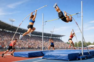 suivez en direct les concours du perche en or de roubaix sur la chaîne youtube de stadion et ne manquez aucune performance spectaculaire.