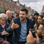 à roubaix, david guiraud (lfi) intensifie sa campagne pour encourager la mobilisation citoyenne et lutter contre l'abstention lors des prochaines échéances électorales.