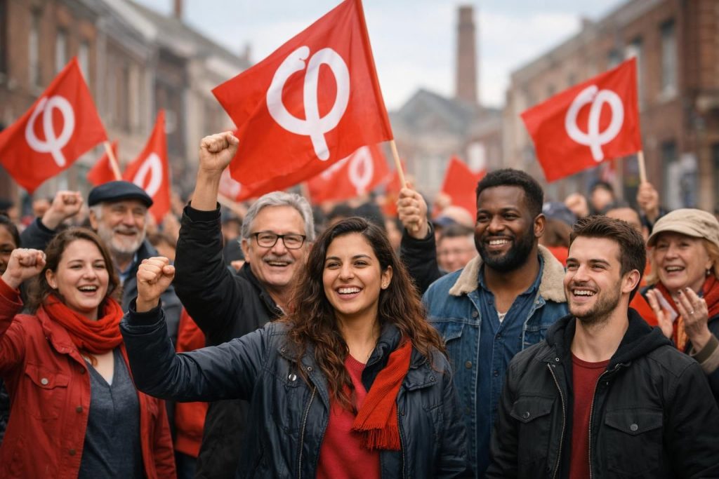 à roubaix, la france insoumise (lfi) s'impose comme un sérieux challenger dans la course à la mairie, offrant une alternative politique dynamique et engagée.