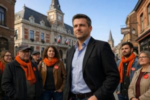 à roubaix, le candidat lfi montre une confiance marquée avant l'affrontement crucial contre le rn, promettant un duel électoral intense et déterminant pour l'avenir politique local.