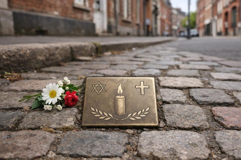 découvrez le pavé mémoriel installé à roubaix en hommage à henri terryn, une victime du nazisme, rappelant son histoire et l'importance de la mémoire collective.