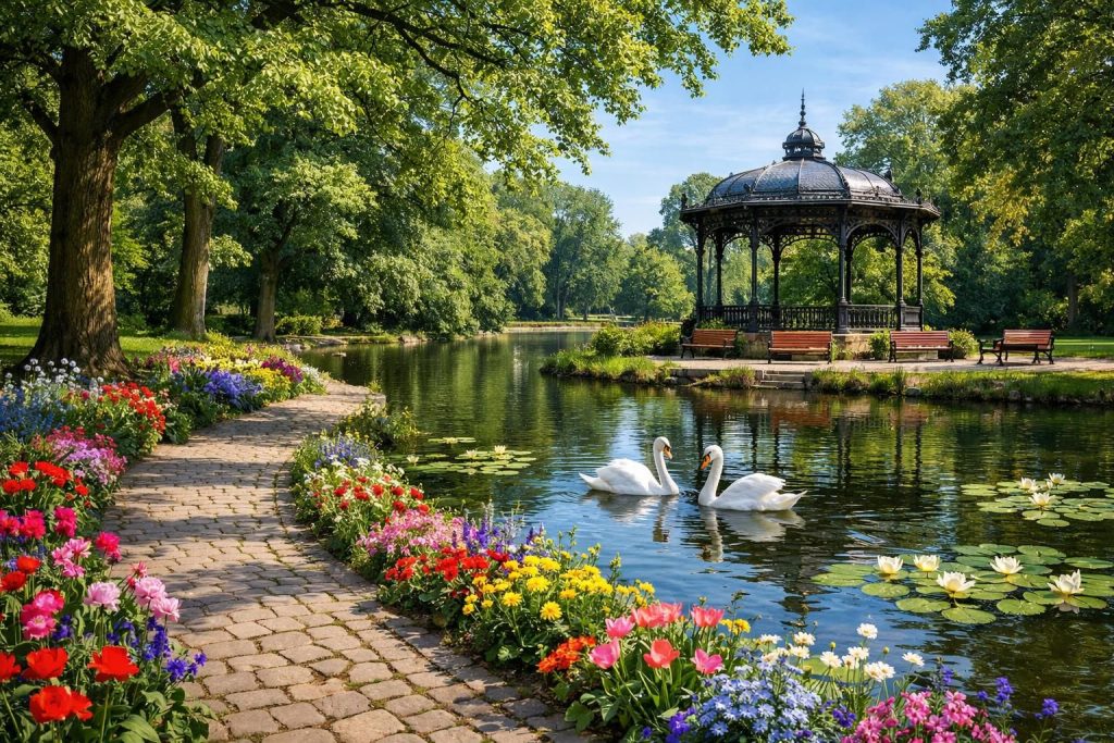 explorez les merveilles du parc barbieux et laissez-vous séduire par ses paysages enchanteurs, ses espaces verts et ses trésors cachés.