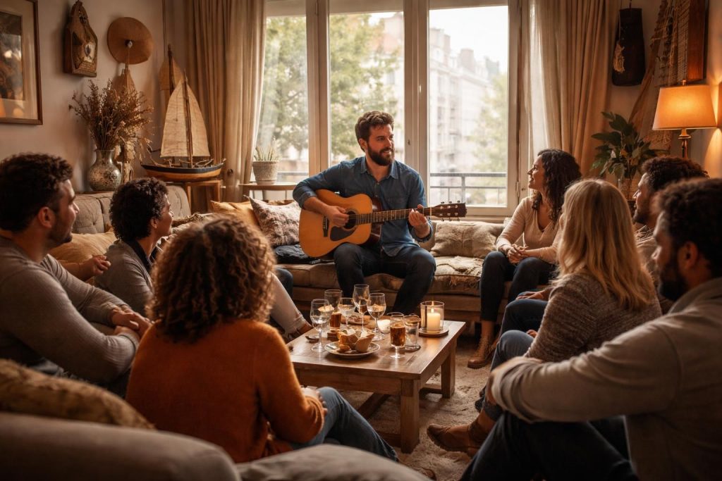 découvrez les parcours musicaux secrets chez l’habitant à dunkerque avec la bonne aventure, une expérience innovante alliant musique et convivialité.