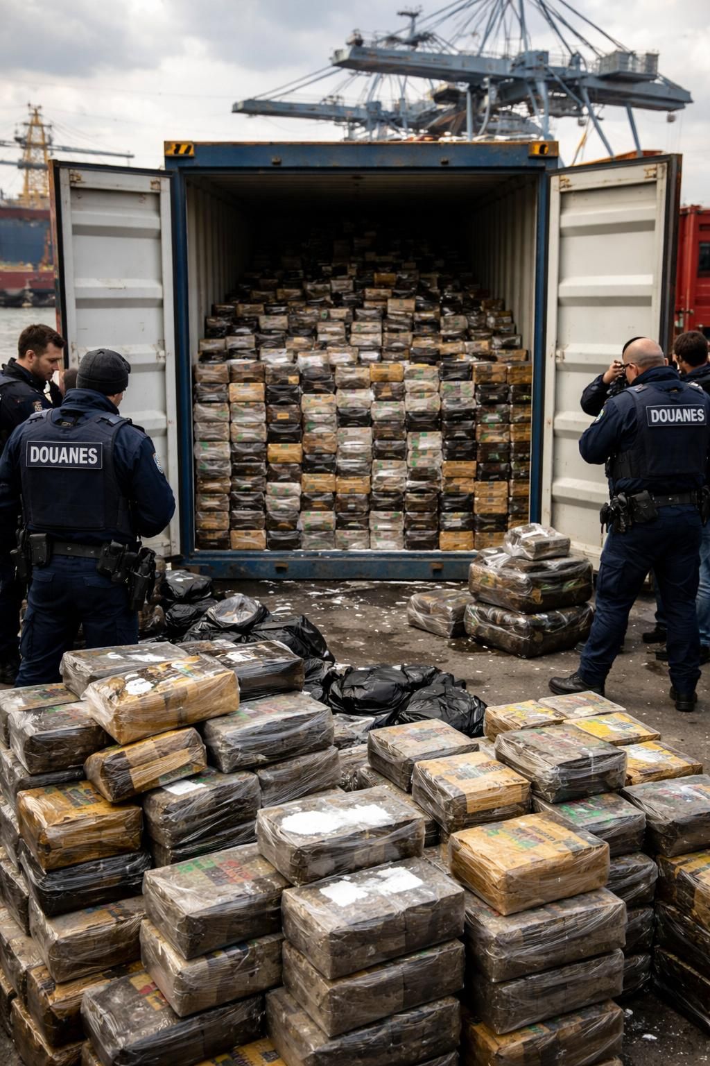 découvrez la saisie historique de 13 tonnes de cocaïne à dunkerque, un record inédit réalisé par les douanes françaises, marquant une étape majeure dans la lutte contre le trafic de drogue.