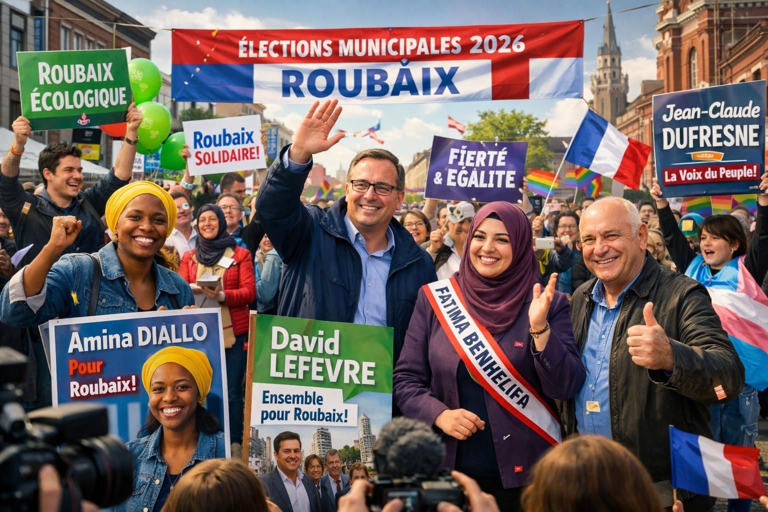 découvrez les enjeux de l'élection municipale 2026 à roubaix, où le maire sortant alexandre garcin fait face à une controverse majeure.