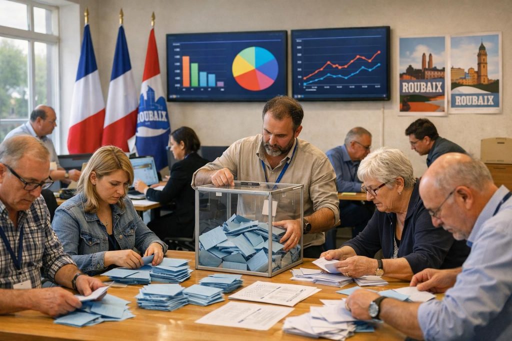 suivez en direct les résultats du second tour des élections municipales 2026 à roubaix et découvrez la liste complète des élus pour tout savoir sur ce scrutin local.