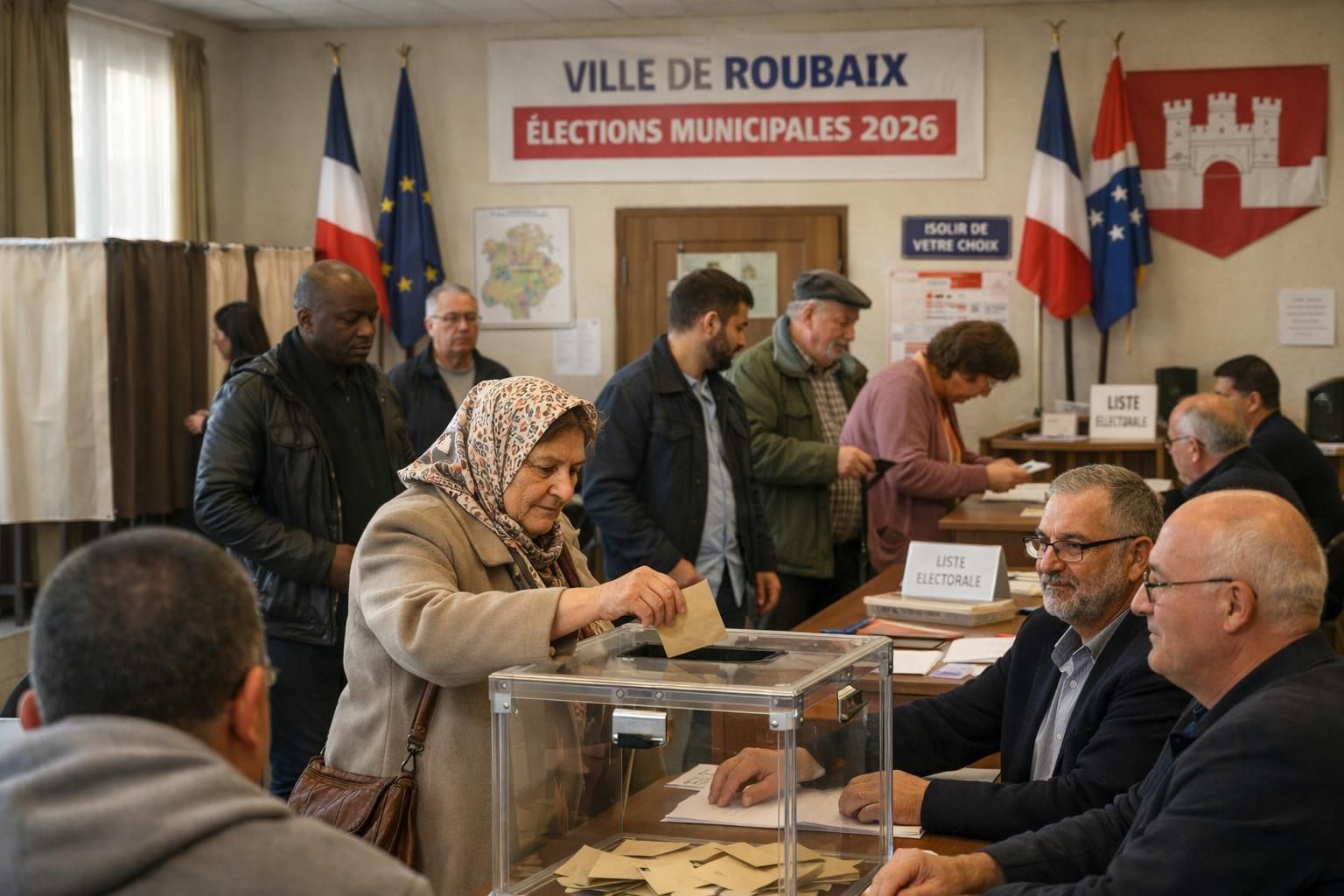 suivez en direct les résultats et l'ambiance de l'élection municipale 2026 à roubaix. toutes les mises à jour en temps réel pour ne rien manquer de cette journée électorale.