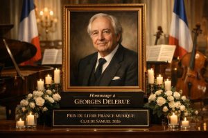 découvrez l'hommage rendu à georges delerue avec sa sélection officielle au prix du livre france musique-claude samuel 2026, une reconnaissance exceptionnelle de son œuvre musicale.