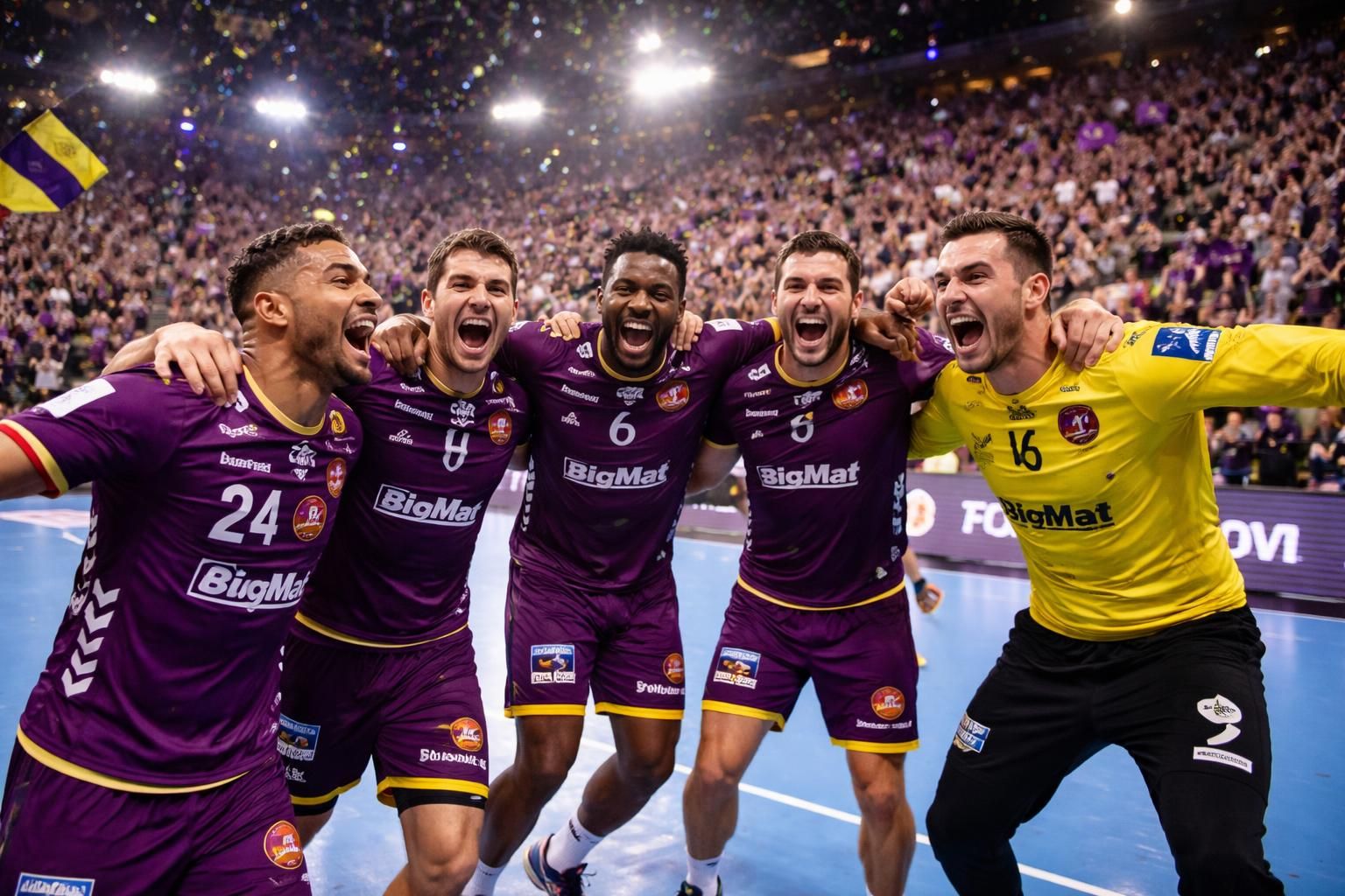 le hbc nantes réalise une performance exceptionnelle en signant un sans-faute avec un score parfait de 10 sur 10 au deuxième trimestre, confirmant sa domination en handball.