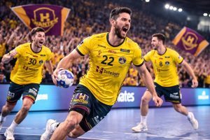 handball : le hbc nantes réalise un sans-faute impressionnant avec un score parfait de 10 sur 10 au deuxième trimestre, confirmant sa domination dans la compétition.