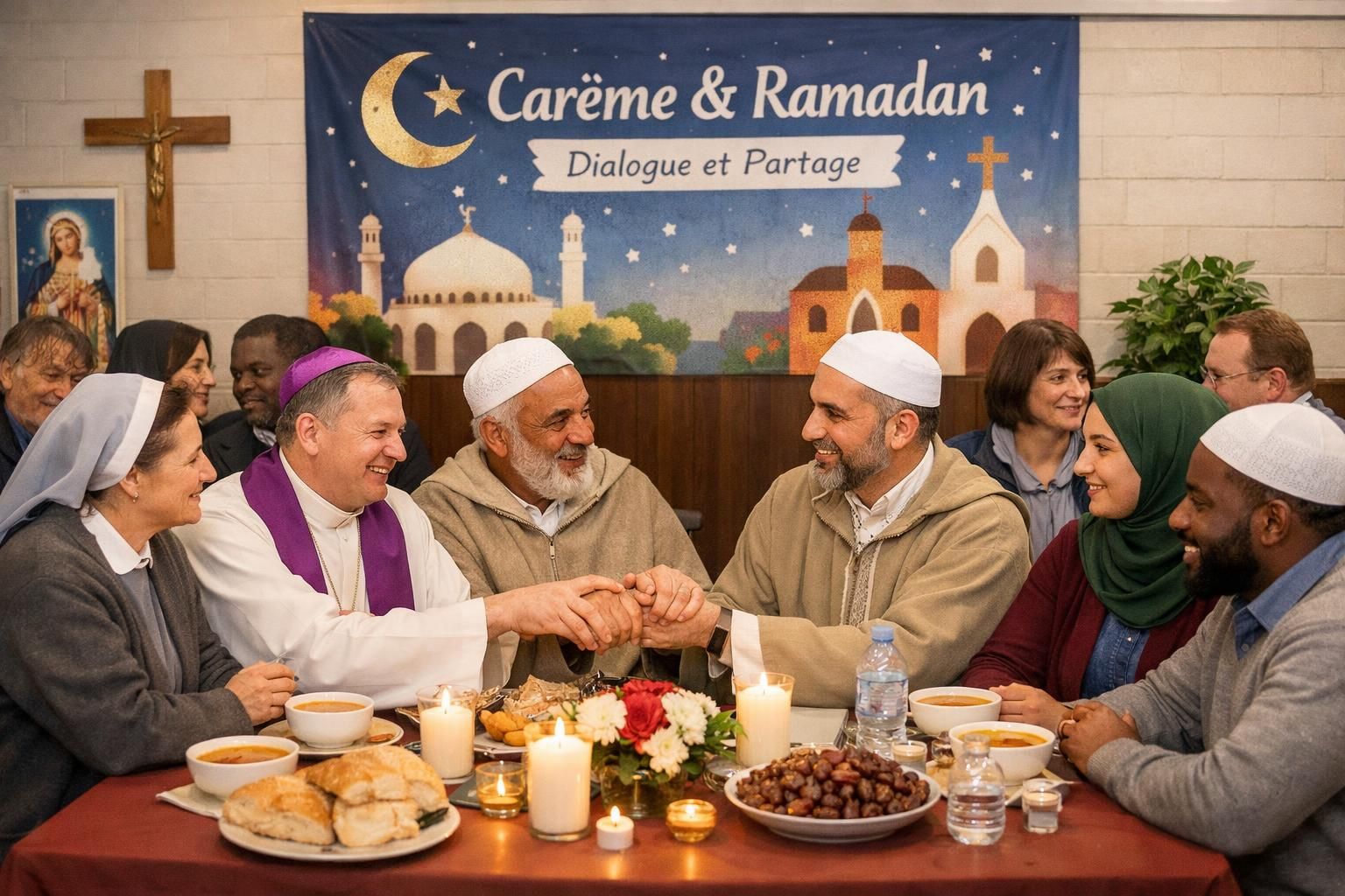 découvrez la journée 'vivre ensemble', un événement unique favorisant un dialogue enrichissant entre les traditions du carême et du ramadan pour mieux se comprendre et partager.