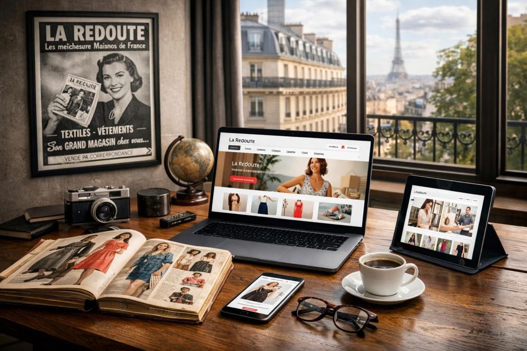 découvrez l'histoire fascinante de la redoute, pionnière du commerce en ligne français, et son engagement constant dans l'innovation pour offrir une expérience unique.