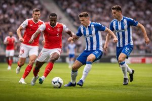 revivez la journée 26 de la ligue 2 avec reims qui décroche un match nul important face à dunkerque dans un duel intense et disputé.