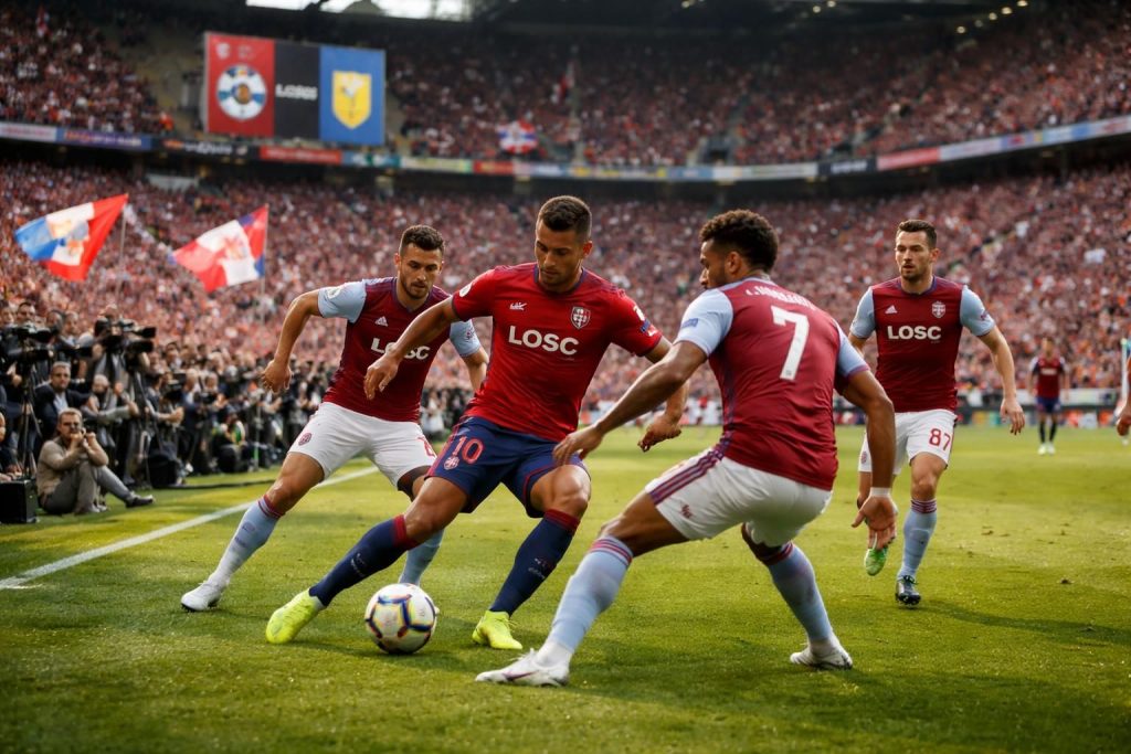 découvrez comment regarder en direct le match de ligue europa entre losc et aston villa, avec toutes les informations sur l'heure de diffusion et les options de streaming.