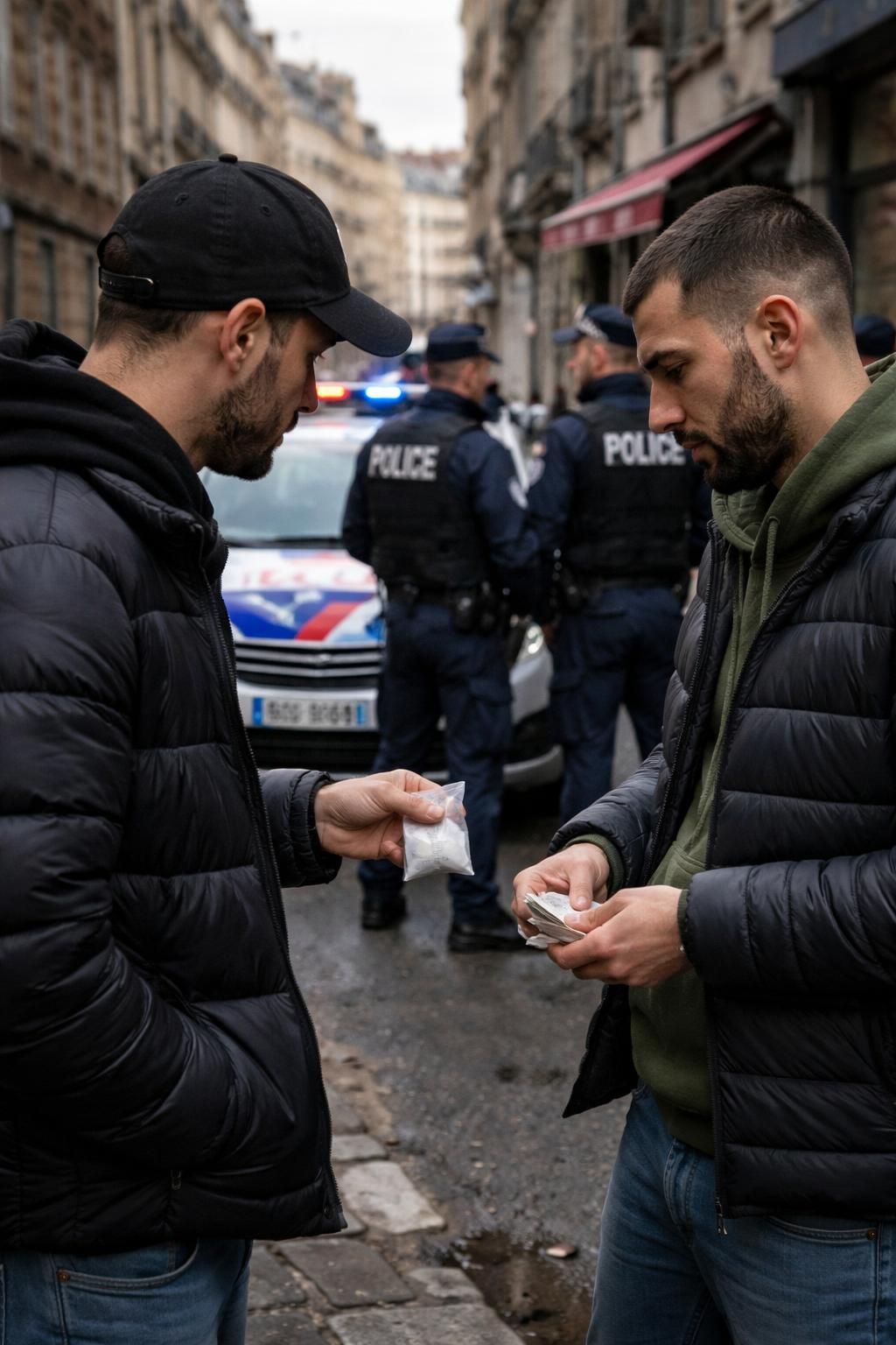 découvrez comment un échange de drogue audacieux a eu lieu sous le regard de la police à lille, sans qu'elle ne s'en aperçoive.
