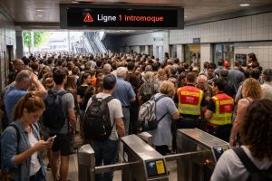 à lille, la ligne 1 du métro est perturbée toute la journée en raison de pannes, entraînant des retards et des désagréments pour les voyageurs.