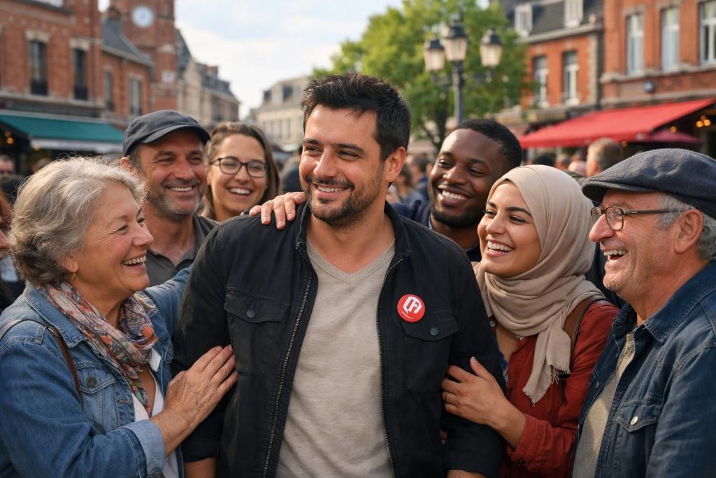 découvrez les dernières intentions de vote pour les municipales 2026 à roubaix, où david guiraud (lfi) domine largement les sondages.