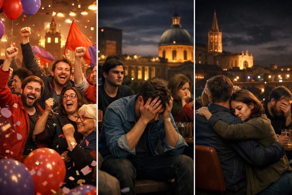 municipales 2024 : lfi célèbre ses victoires à roubaix et creil, mais connaît une défaite à toulouse lors d'une soirée électorale marquée par des résultats contrastés.