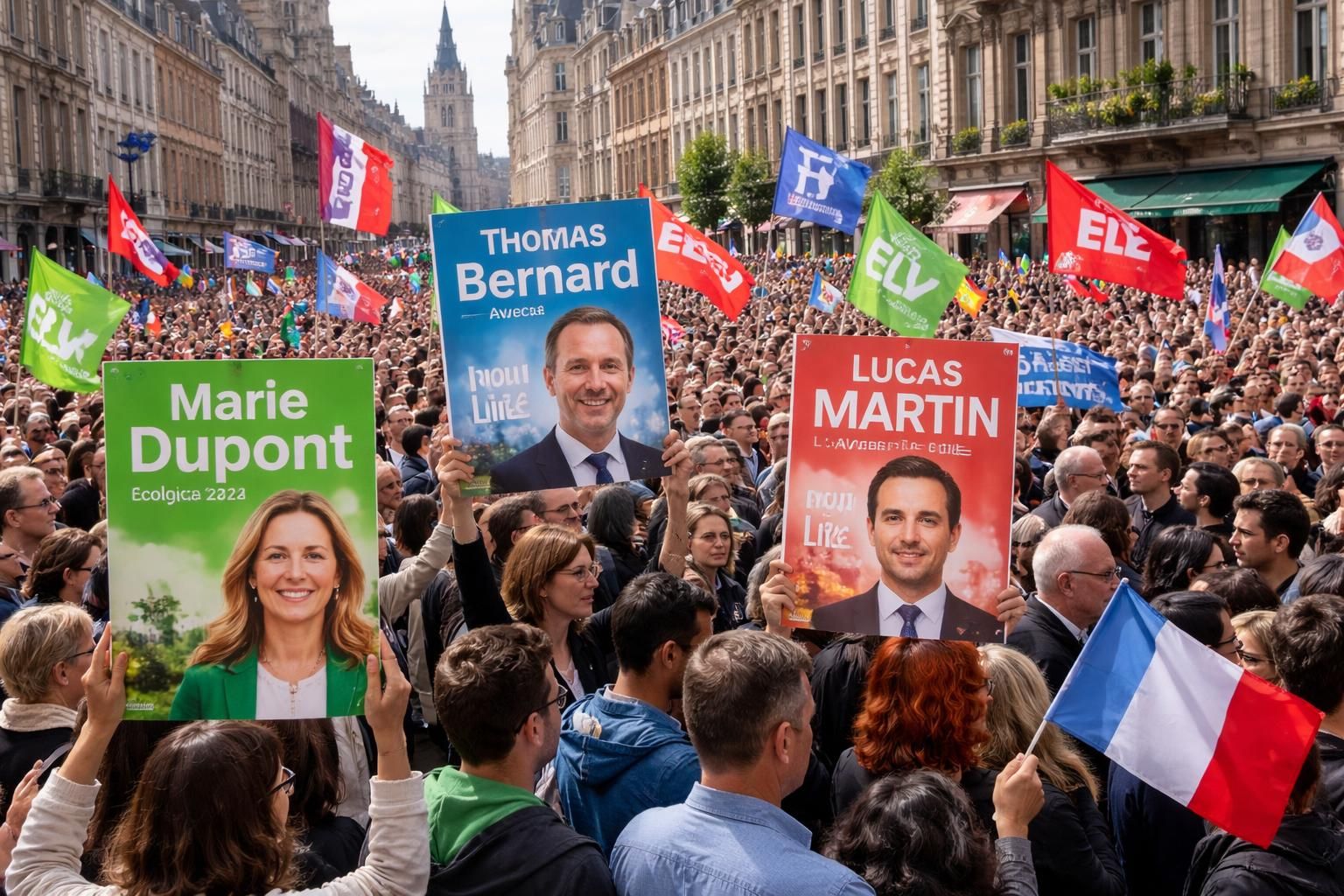 lors des municipales à lille, lfi parvient à résister face à l'alliance ps-verts menée par le maire sortant, marquant une lutte politique intense dans la ville.