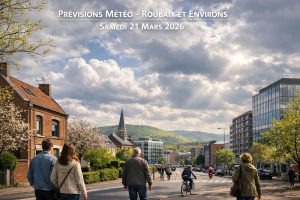 découvrez les prévisions météo détaillées pour roubaix et ses environs le samedi 21 mars 2026. anticipez la météo de la journée pour mieux organiser vos activités.