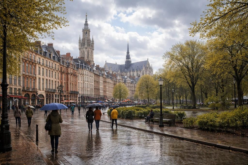 découvrez les prévisions météorologiques détaillées pour lille et ses environs le dimanche 15 mars 2026 : températures, conditions climatiques et conseils pour bien préparer votre journée.