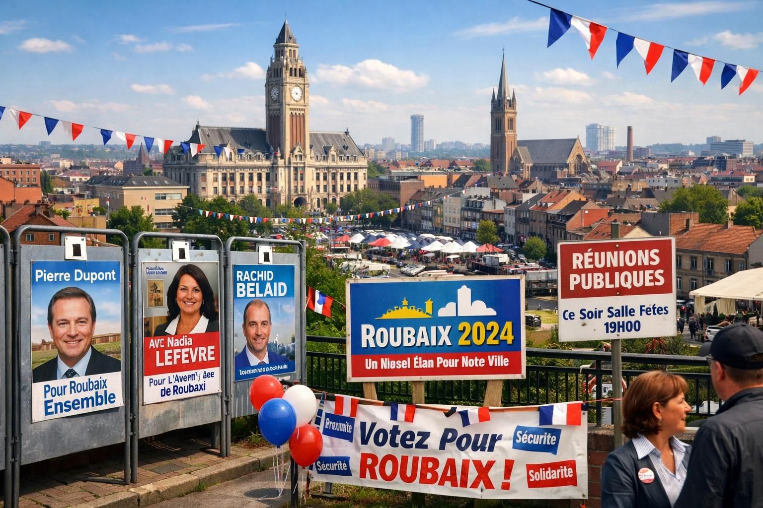 découvrez les enjeux majeurs à roubaix, colombes et toulouse à l'approche du second tour des élections municipales, avec une analyse des défis politiques locaux.