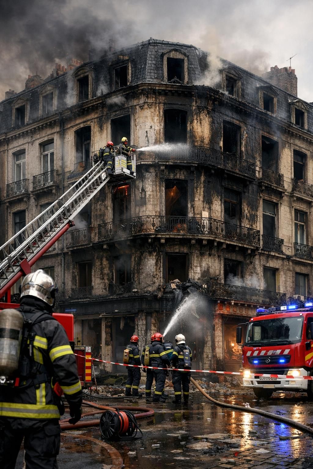 deux copropriétaires de roubaix condamnés suite à un incendie fatal dans leur immeuble, avec des conséquences dramatiques pour les résidents.