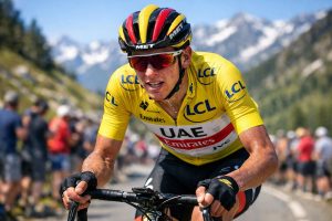 suivez le début de saison de tadej pogacar, déterminé à battre un record historique dès sa première course cycliste. découvrez ses ambitions et performances à ne pas manquer.