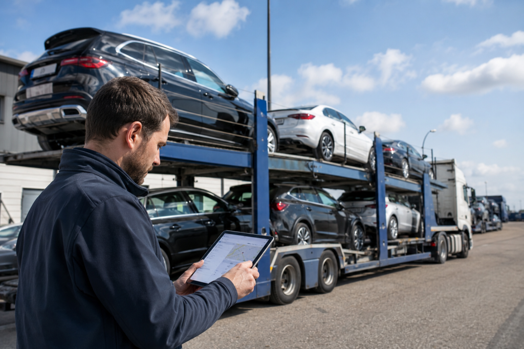 Digitalisation du transport de véhicules