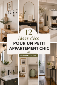 Idées deco chic pour un petit appartement moderne avec des couleurs apaisantes