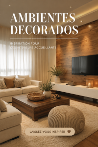 Un intérieur moderne décoré avec du papier peint tendance et coloré.