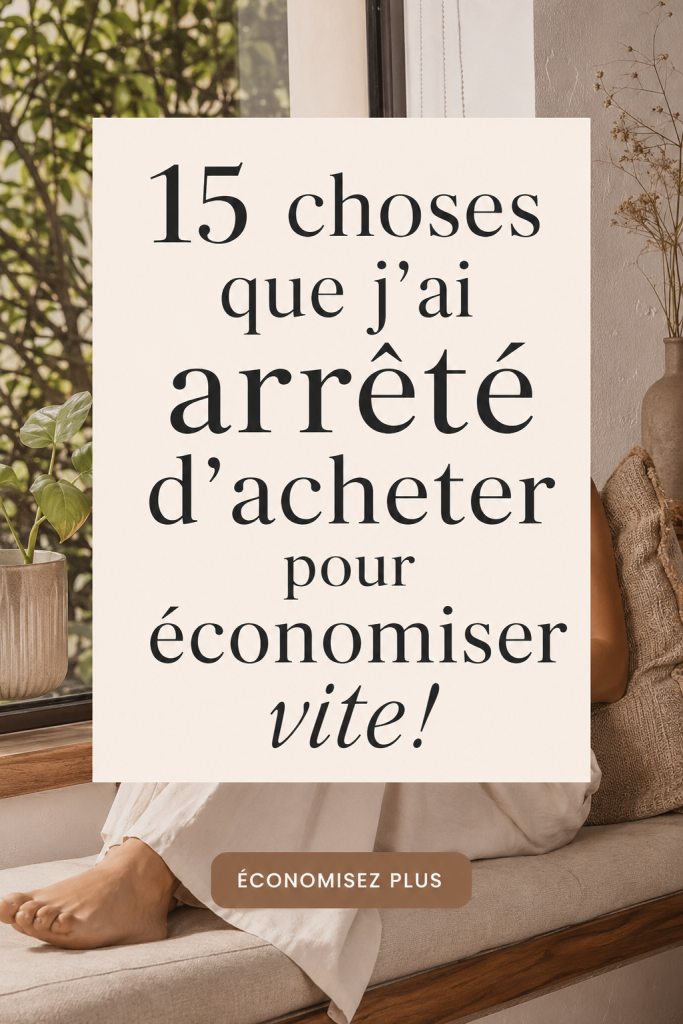 Image de produits de consommation courante avec un symbole d'économie.