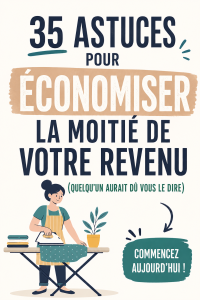 Femme regardant une liste d'astuces pour économiser de l'argent.