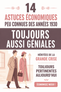 Astuce frugale vintage inspirée des années 1930