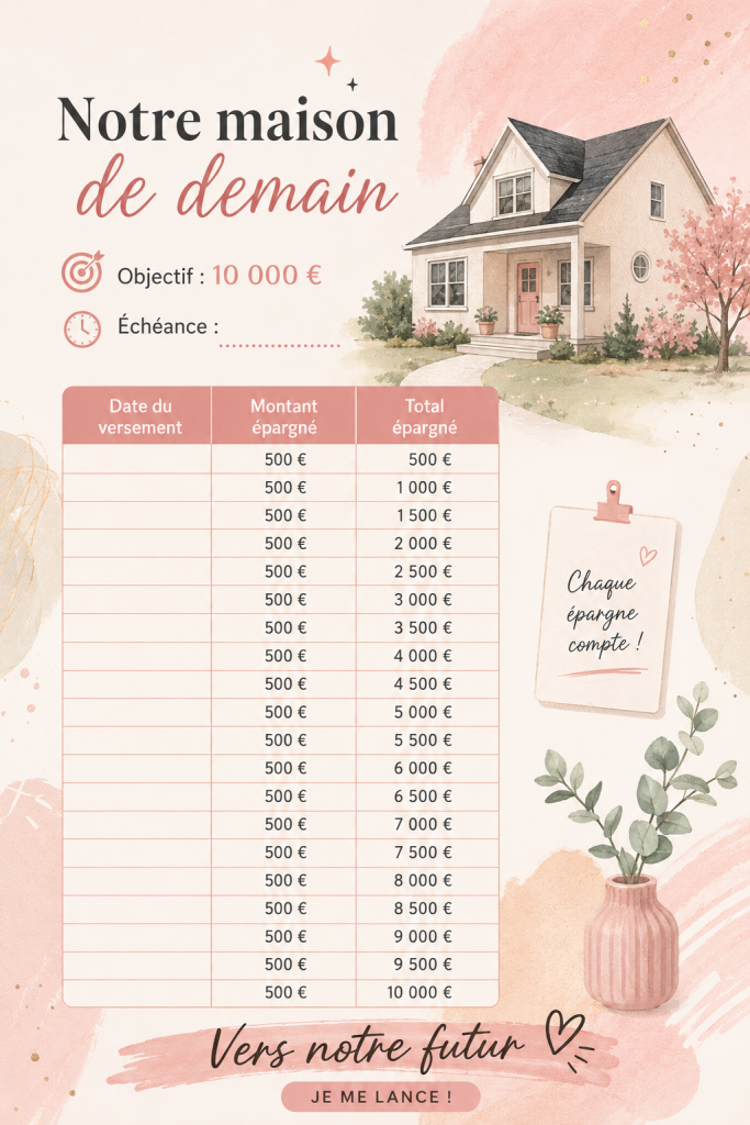 Illustration d'une femme gérant son budget avec des documents et un ordinateur, représentant la gestion financière