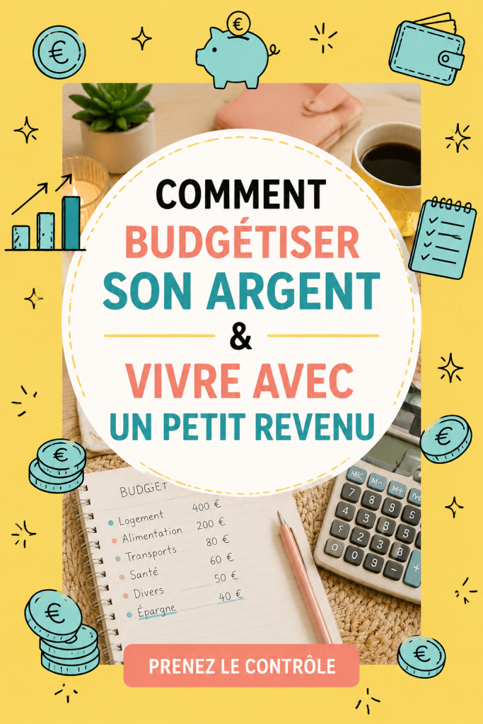 Femme se concentrant sur son budget avec un ordinateur et des notes