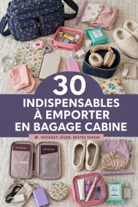 Une valise bien organisée pour un vol international, avec des vêtements et des accessoires