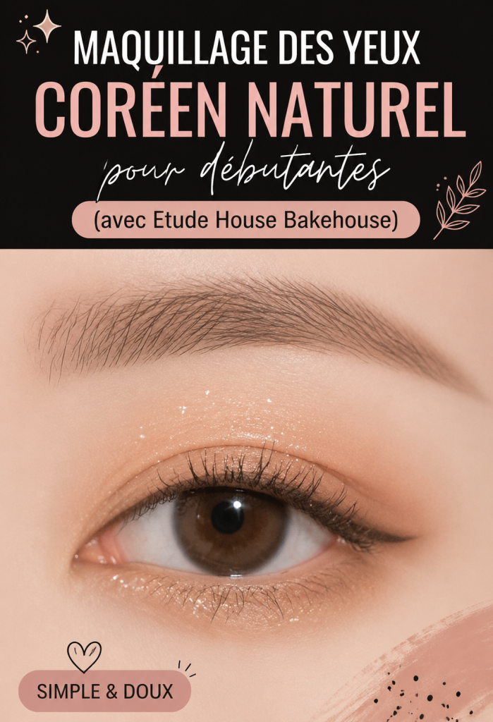 Maquillage naturel coréen sur une femme