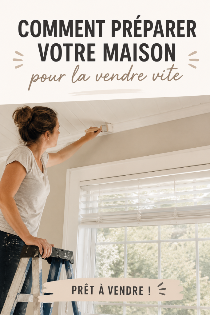 Maison prête à vendre avec décoration accueillante