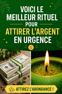 Femme pratiquant un rituel de prospérité dans une ambiance chaleureuse