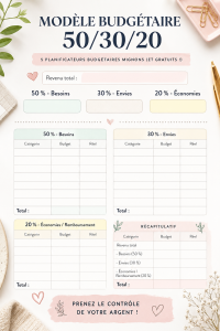Image représentant plusieurs modèles de budgets attractifs