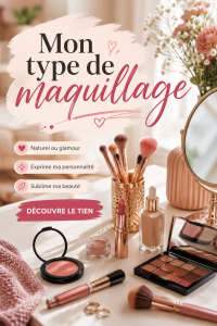 Un assortiment de maquillage pour différents styles et occasions.