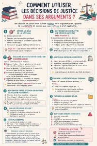 Illustration d'une femme lisant des documents juridiques avec des notes en arrière-plan.