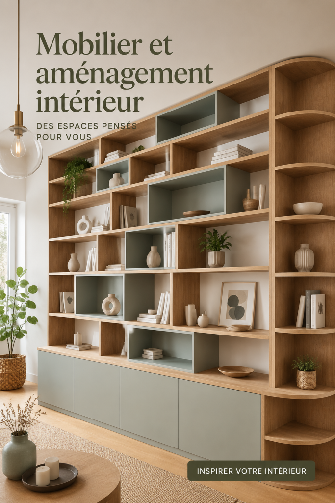 Aménagement intérieur moderne avec un mobilier chic et chaleureux