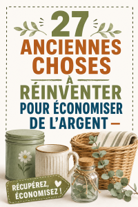 Une collection d'objets anciens réutilisés de manière créative pour décorer un intérieur.