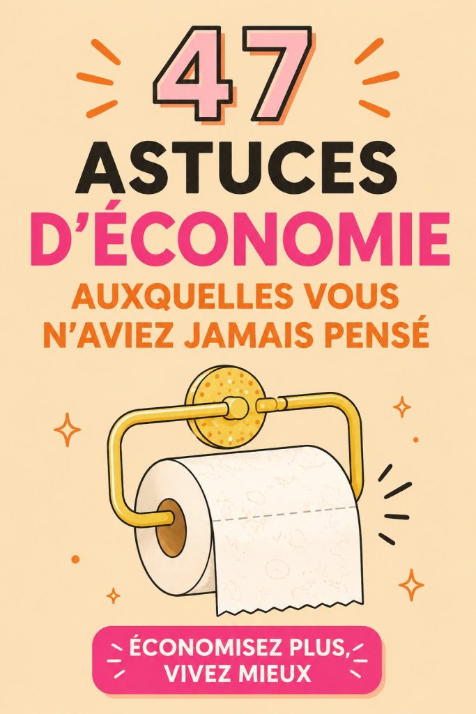 Illustration d'astuces économiques pour un budget maîtrisé, avec des éléments visuels évoquant la frugalité.